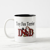 Toy Fox Terrier Papa Mug (Gauche)