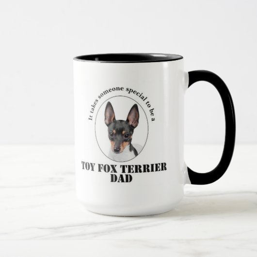 Toy Fox Terrier Papa Mug (Droite)