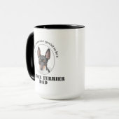 Toy Fox Terrier Papa Mug (Devant gauche)