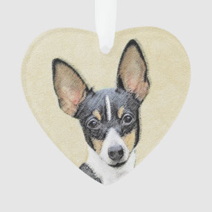 Toy Fox Terrier Peinture - Cute Original Chien Art