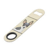 Toy Fox Terrier Peinture - Cute Original Chien Art (Devant angulaire)