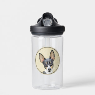 Toy Fox Terrier Schilderij - Mooie Originele Honde Waterfles