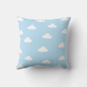 Toy Train Baby Boy Nursery Coussin (Verso)