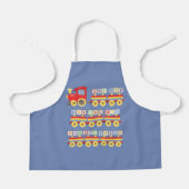 Toy Train Carrying Alphabet Blocks Schort (Voorkant)