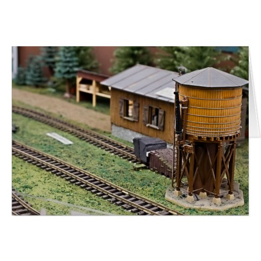 Toy Train Plateforme Water Tower (Devant horizontal)