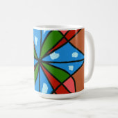 "Toy Windmill" Abstrait Design Mug (Devant droit)