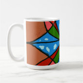 "Toy Windmill" Abstrait Design Mug (Gauche)