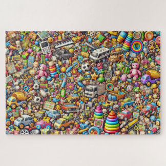 "Toybox Treasures" - Jigsaw Puzzle Legpuzzel