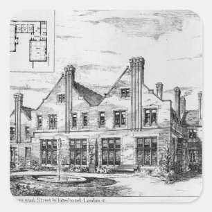 Toynbee Hall Vierkante Sticker