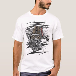 Toyota 2jz gte Engine T-shirt