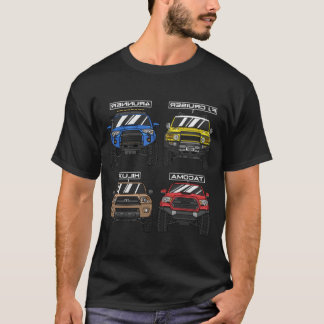 Toyota 4x4-terreinwagens t-shirt