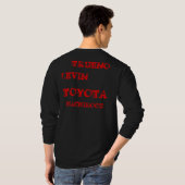 TOYOTA, COROLLA, AE86 T-SHIRT (Achterkant volledig)