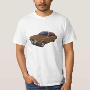Toyota Corolla DX KE70 2-deurig bruin t-shirt