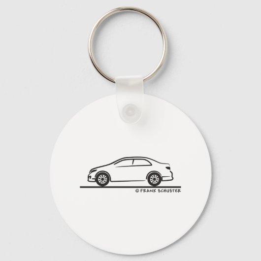 Toyota Corolla Sleutelhanger (Voorkant)