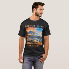 Toyota Gaia Laten we plaatsen zien T-shirt