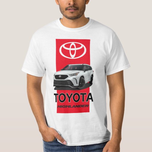 Toyota Highlander T-shirt (Voorkant)