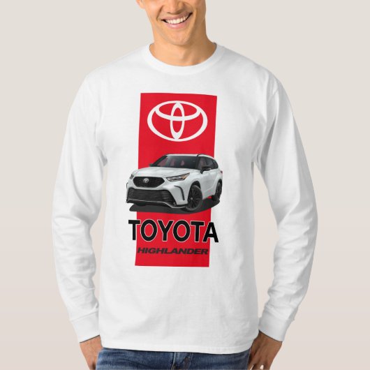 Toyota Highlander T-shirt (Voorkant)
