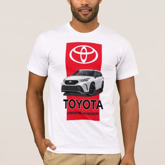 Toyota Highlander T-shirt (Voorkant)