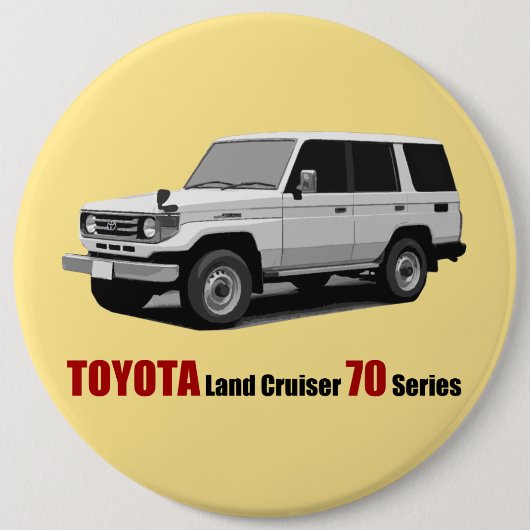Toyota Land Cruiser 70 reeks HZJ77 Ronde Button 6,0 Cm (Voorkant)