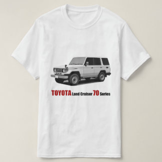 Toyota Land Cruiser 70 reeks HZJ77 T-shirt
