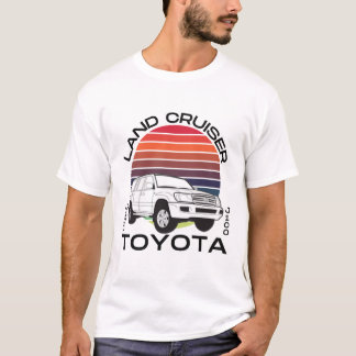 Toyota Land Cruiser Retro J100 Off Road T-shirt