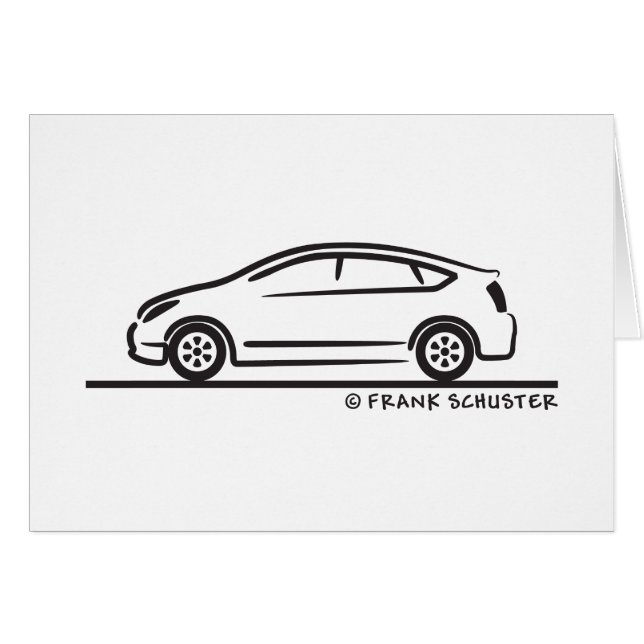 Toyota Prius (Voorkant Horizontaal)