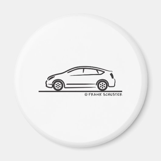 Toyota Prius Magneet (Voorkant)