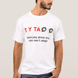 Toyota problemen met auto t-shirt