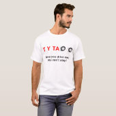Toyota problemen met auto t-shirt (Voorkant volledig)