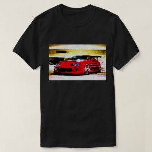 Toyota Supra 8-bits T-Shirt
