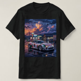 Toyota Supra A80 Castrol TOM'S T-shirt