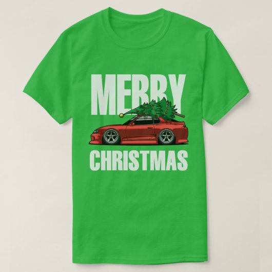 Toyota Supra Joyeux T-shirt Noël (Design devant)