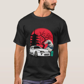 Toyota supra!! kracht en prestaties ontketend t-shirt