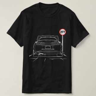 Toyota Supra MK4 T-Shirt Line Art - JDM Sports
