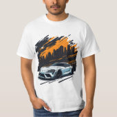 Toyota Supra mk5 JDM Voiture Enthousiaste T-shirt (Devant)