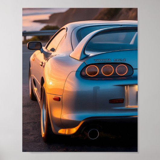 Toyota Supra Poster (Voorkant)