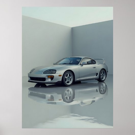 Toyota Supra Poster (Voorkant)