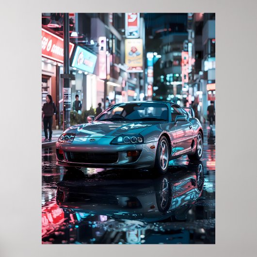 Toyota Supra Poster (Voorkant)
