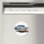 Toyota Tundra Crewmax Silver Truck Magneet (Insitu (Vaatwasser))