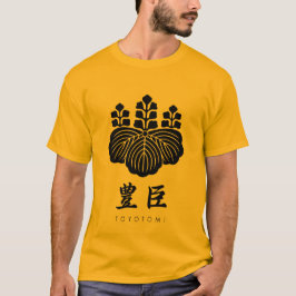 Toyotomi Clan kamon met clannaam T-shirt