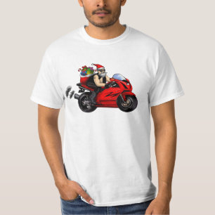 Toyrun Kerstman op de motor T-shirt