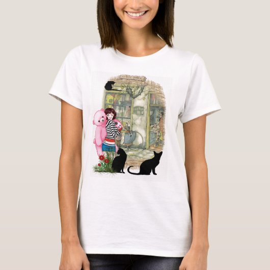 Toyshop in het oude Amsterdam T-shirt (Voorkant)