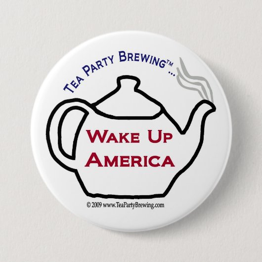 TP0101 Wake Up America Button (Voorkant)