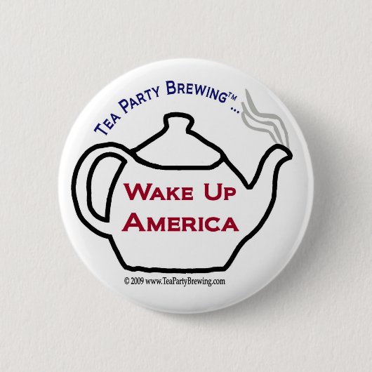 TP0101 Wake Up America Button (Voorkant)