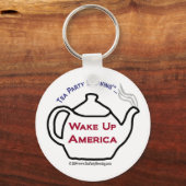 TP0101 Wake Up America Sleutelhanger (Voorkant)