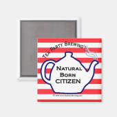 TP0110 Magnet citoyen né naturel (Recto/Verso)