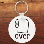 TP-toiletpapier over Sleutelhanger (Voorkant)