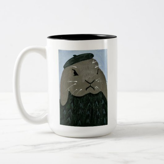 TPII "Ce n'est pas de l'art" Bunny Mug (Gauche)