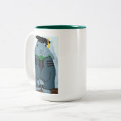 TPII Grumpy Graduation PhD Rabbit Mug  (Devant gauche)