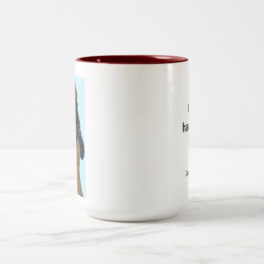 TPII "Oh vous n'avez pas lu ça ?" Bunny Mug (Centre)